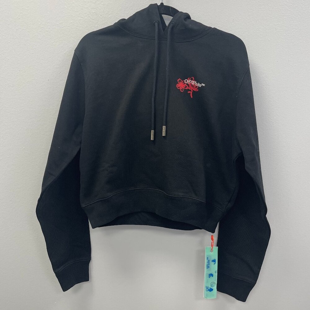 OffWhite Chinese New Year Cropped Hooded Sweatshirt  Xs  Nwt